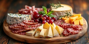 planche charcuterie fromage mixte